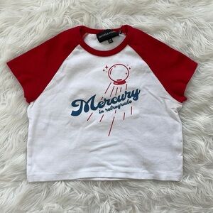 Mercury in Retrograde Baseball Tee (Jagger & Stone)